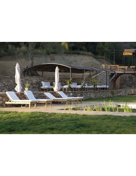 Tumbona modular CHILLOUT de madera sho2005009