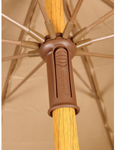 Diam 2m Parasol Manila Natural con flecos pho1104026 2