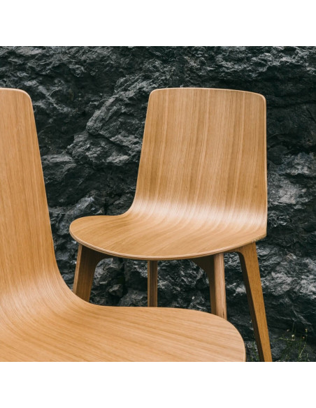 Sedia Lottus WOOD HIGH di Enea, per contratto, l'ufficio e l'ospitalità spo227008