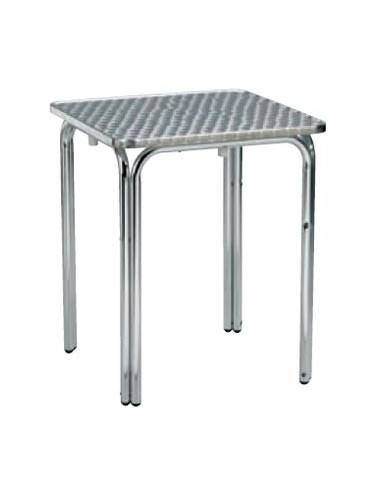 Mesa apilable de terraza de aluminio GARBAR mho1032003  Mesas de Terraza