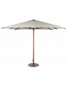 Parasol de madera Java de ezpeleta 3x3m arena sand