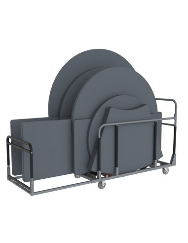 Chariot pour tables pliantes de différentes tailles Multi Trolley