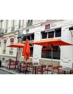 2x2m Parasol en aluminium pour hôtels CONTRACT HD pho2005022-CONVA 2