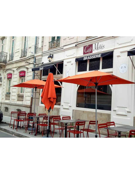 2x2m Parasol en aluminium pour hôtels CONTRACT HD pho2005022-CONVA