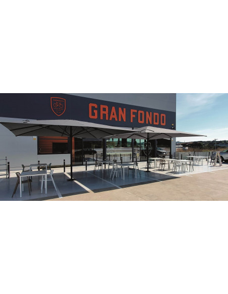 5x5m Professional parasol TOP GIANT, for large terraces pho2005033