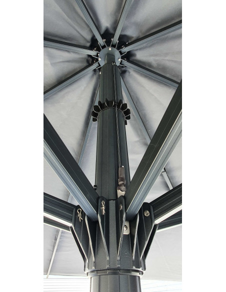 5x5m Parasol profesional TOP GIANT para grandes terrazas pho2005033
