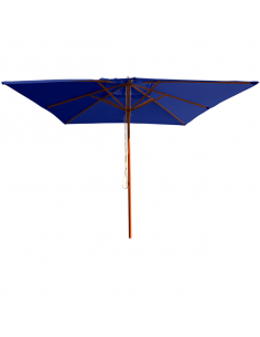 3x3m Parasol madera entrega inmediata taupe 2