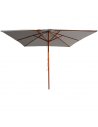 3x3m Parasol madera entrega inmediata taupe