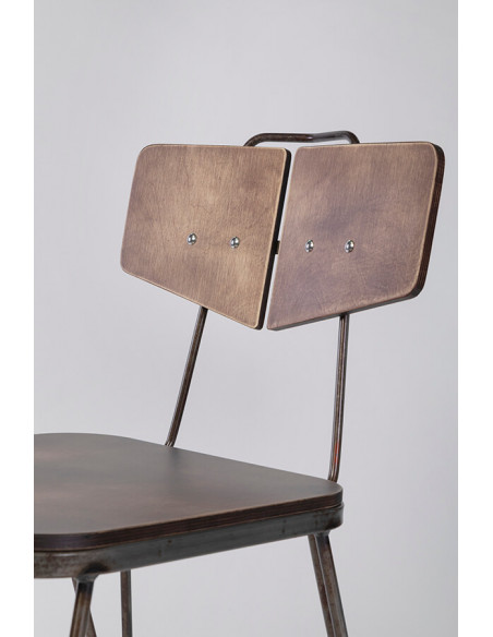 Alana model bar and restaurant chair by Alutec sho1100009