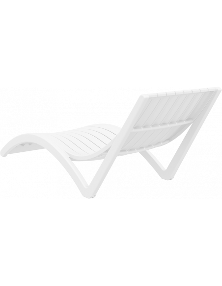 SIESTA - Tumbona Slim moderna para jardines y piscinas sho1061002