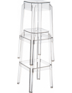 Tabouret design empilable Fox Darren par SIESTA sta1032045 2