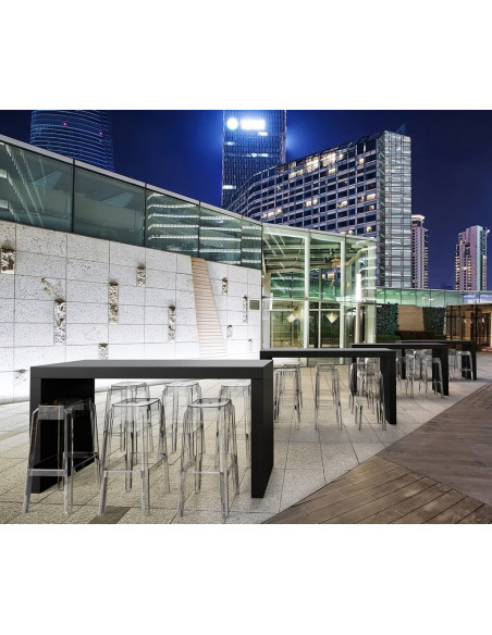 Taburete de diseño apilable Fox Darren de SIESTA sta1032045