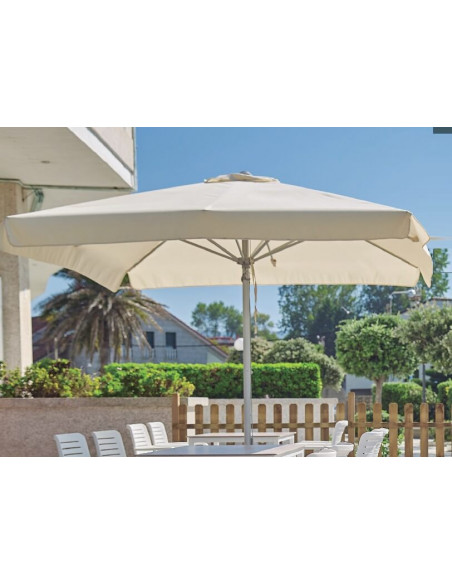 2,5x2,5 m Parasole quadrato in alluminio pho1104029-EZPELETA