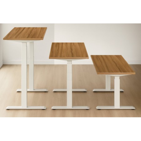 Wooden office desk with adjustable height Join mop1101062-DESKandSIT