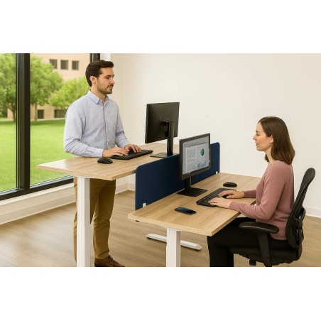 Mesa de oficina elevable