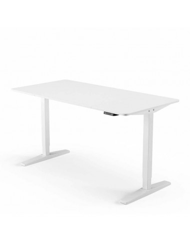 Bureau ajustable en hauteur Flap avec 1 moteur mop1027001 blanc