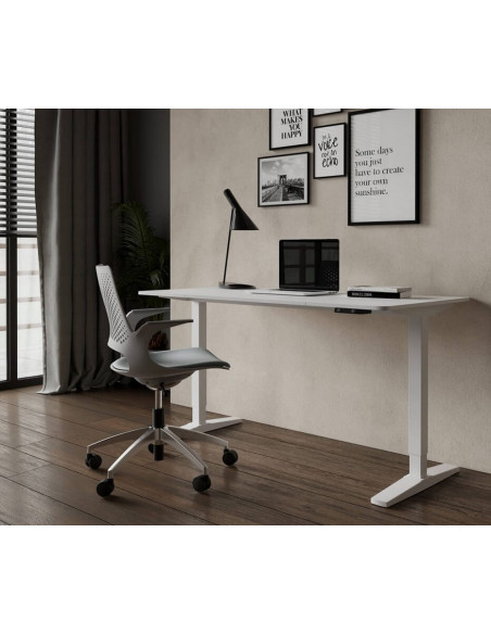 Mesa elevável Flap com 1 motor para escritório em casa