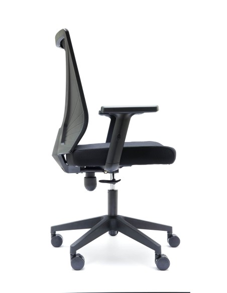 Swivel office chair black mesh Tirana 4