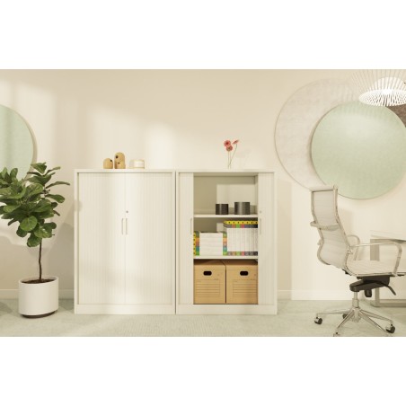 Armarios de Oficina en Acero puertas correderas aca2033003