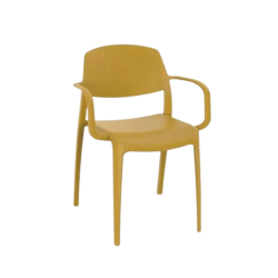 Cadira apilable amb recolza-braços SMART RESOL sho1032107-RESOL