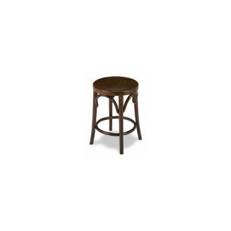 Wooden Round low bar stool 26 sta1092013