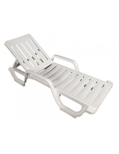 Sunlounger Malibu by Joluce polypropylene stackable  stz1040002 Sun loungers