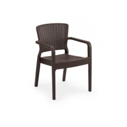 SANTORINI synthetic rattan patio chair 3