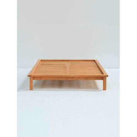 CHILLOUT double teak wood sun lounger sho2005010