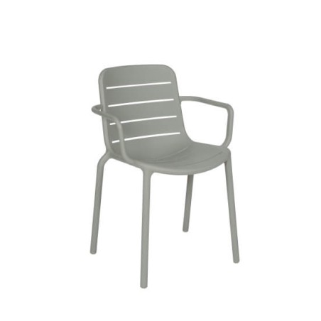 Colored chair with armrests GINA by Resol sho1032076