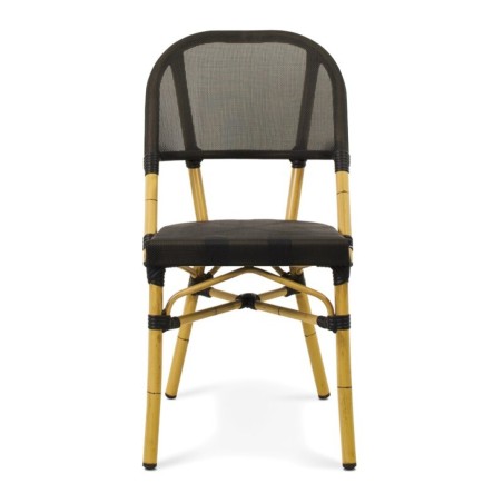 Aluminium and textilene terrace chair for restaurants sho2013006-Chairs terrace