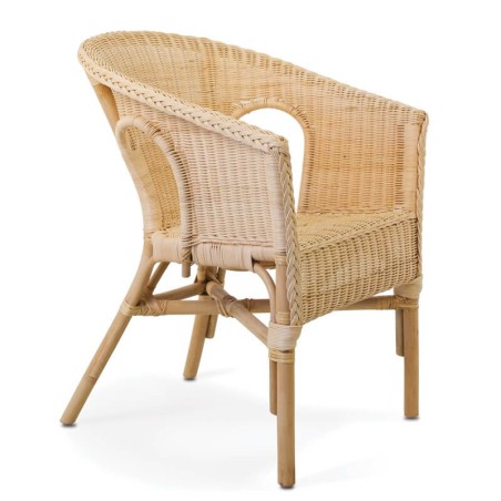 Chaise en fibre naturelle pour cafés sho2013007-Chaises de terrasse