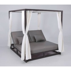 Balinese reclining aluminum pool bed sho2019002-Sun loungers 2