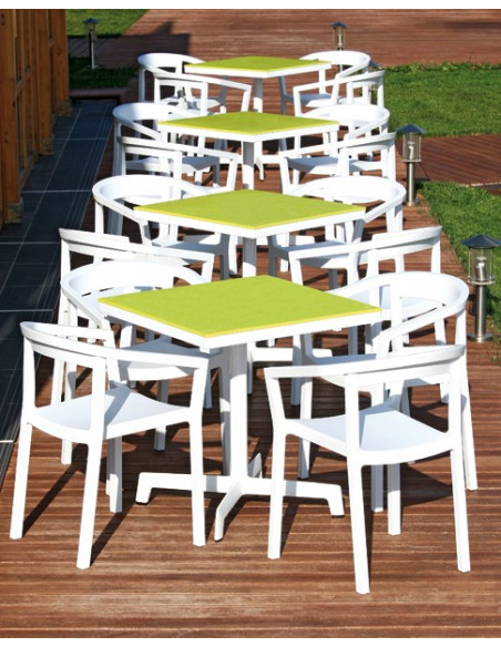 Chaises de terrasse PEACH RESOL fauteuil empilable sho1032010