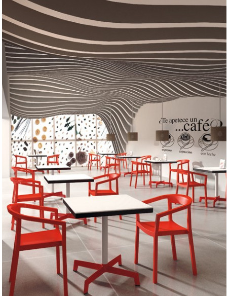 Chaises de terrasse PEACH RESOL fauteuil empilable sho1032010