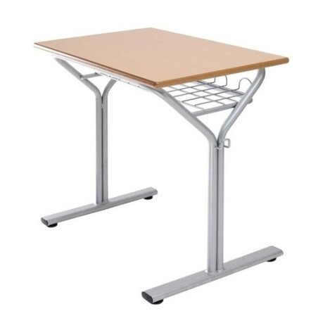 Pupitre escolar CLASSIC resistente con niveladores mes105016-Mesas escolares y pupitres