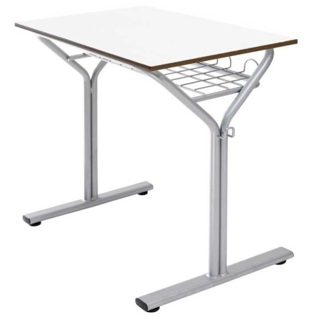 Pupitre escolar CLASSIC resistente con niveladores mes105016-Mesas escolares y pupitres