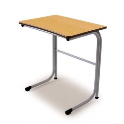 Taula escolar PATÍ per a aules de secundària i adults mes105017-Taules escolars i pupitres 2