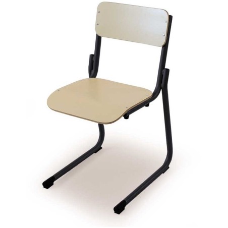 Cadira escolar amb estructura tipus patí – Talla 6 ses105008-Cadires escolars i cadires amb pala