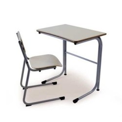 Cadira escolar amb estructura tipus patí – Talla 6 ses105008-Cadires escolars i cadires amb pala 2