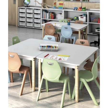 Cadeira escolar resistente INA da MIRPLAY ses2052001-Cadeiras escolares e cadeiras com pá