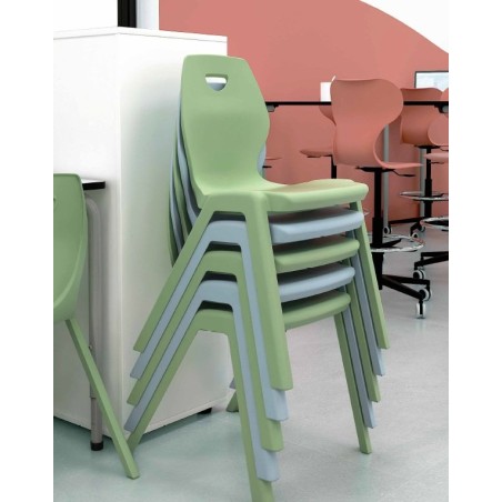 Sedia scolastica resistente INA di MIRPLAY ses2052001-Sedie per scuole e sedie con una pala