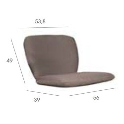 Coussin de chaise longue WOODY par Resol sho1032110-Chaises de terrasse 2