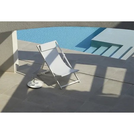 Tumbona plegable SAND profesional de aluminio y textilene GARBAR sho1032087