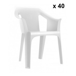 Chaise empilable en plastique Cool par GARBAR sho1032050 2