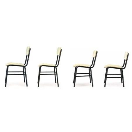 Silla escolar estratificada en colores TALLAS