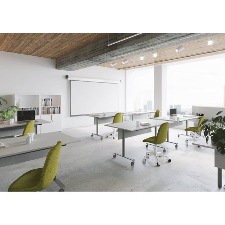 Table plateau pliante conférence avec plateau rabattable mpl1056001