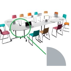 Conference table with... 2
