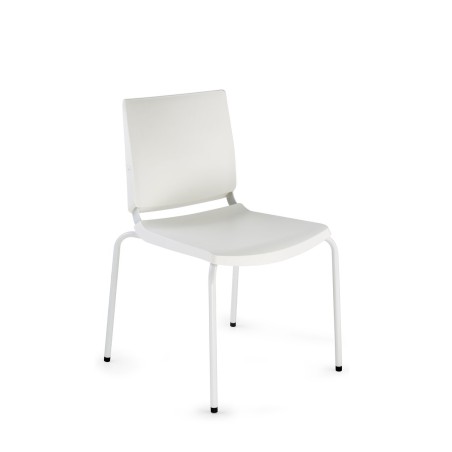 Chaise de bureau polyvalente et empilable ATENEA DileOffice spo832001