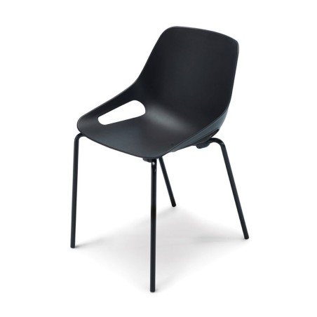 Sedia multiuso per ufficio, 4 metri, di colore bianco, spo166003