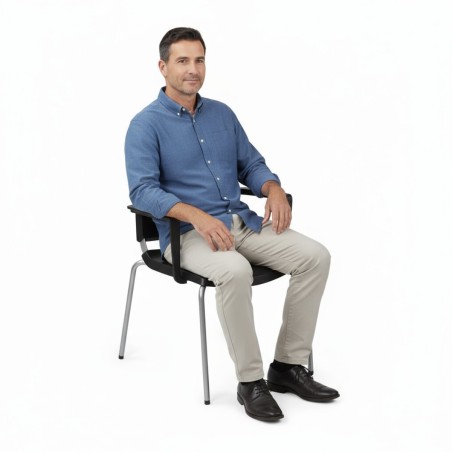 ATENEA chair with arms spo832002